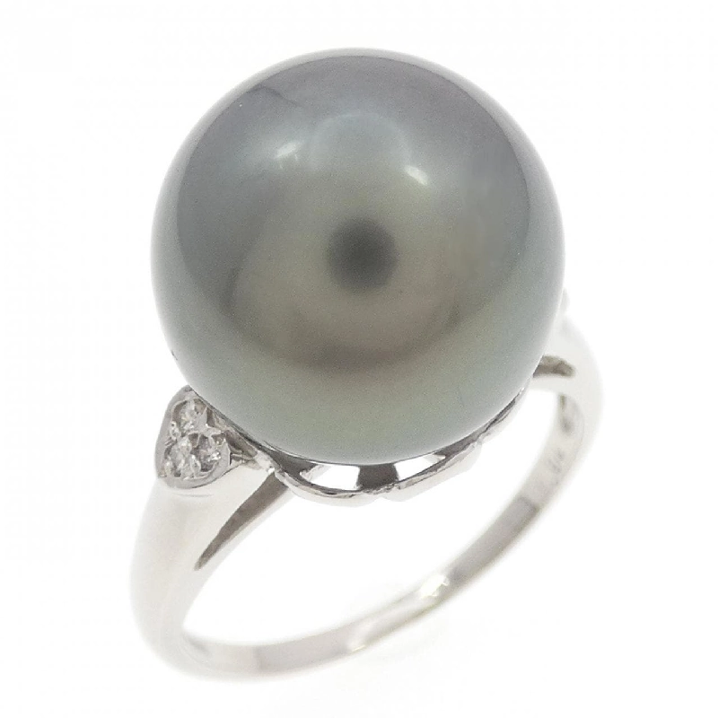 Nhẫn ngọc trai đen PT900 12.7mm - Hàng hiệu Authentic 847575