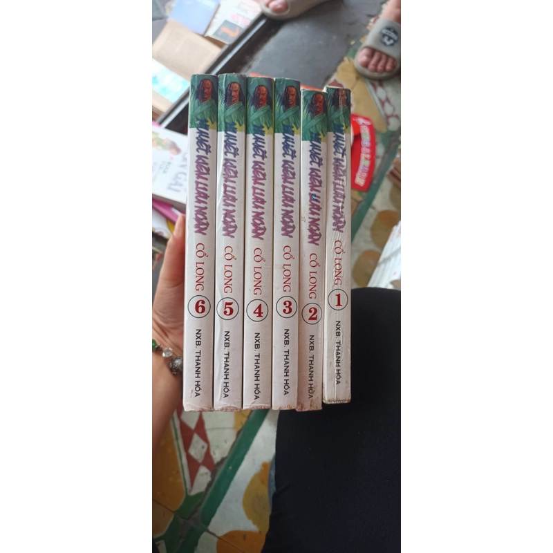 Huyết Kiếm Lưu Ngân Trọn Bộ 6 Tập- Cổ Long 550028