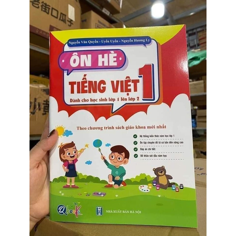 Sách ôn tập hè toán và tiếng Việt từ lớp 1 đến 5 186483