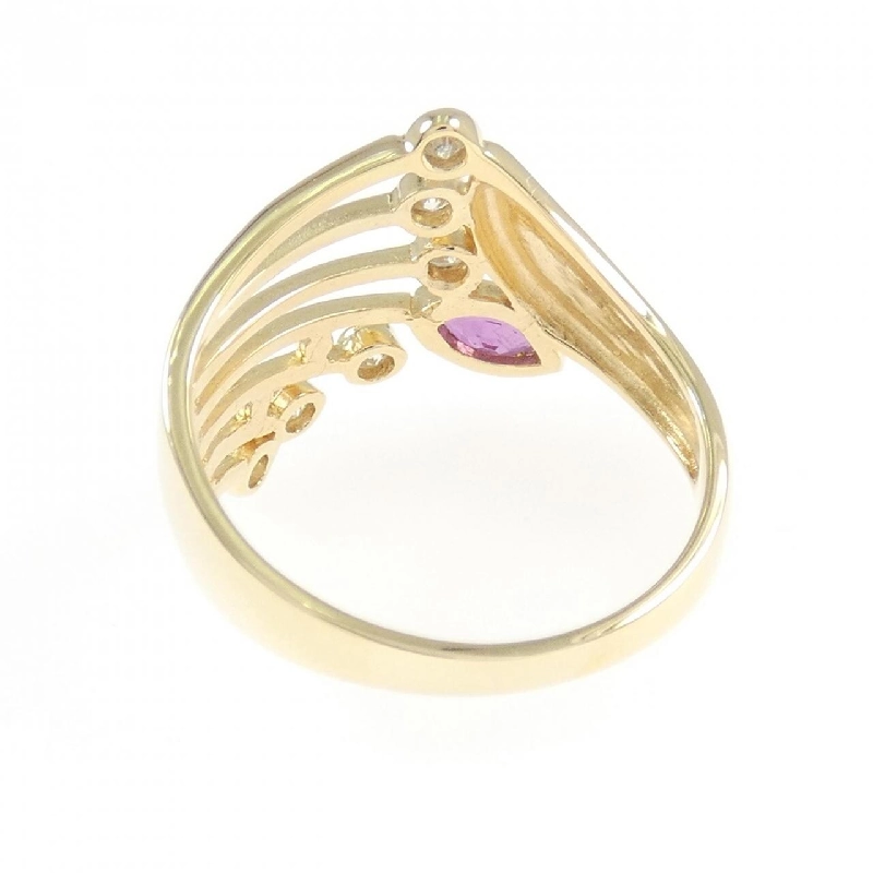 Nhẫn Ruby K18YG - Hàng hiệu Chính hãng 850626