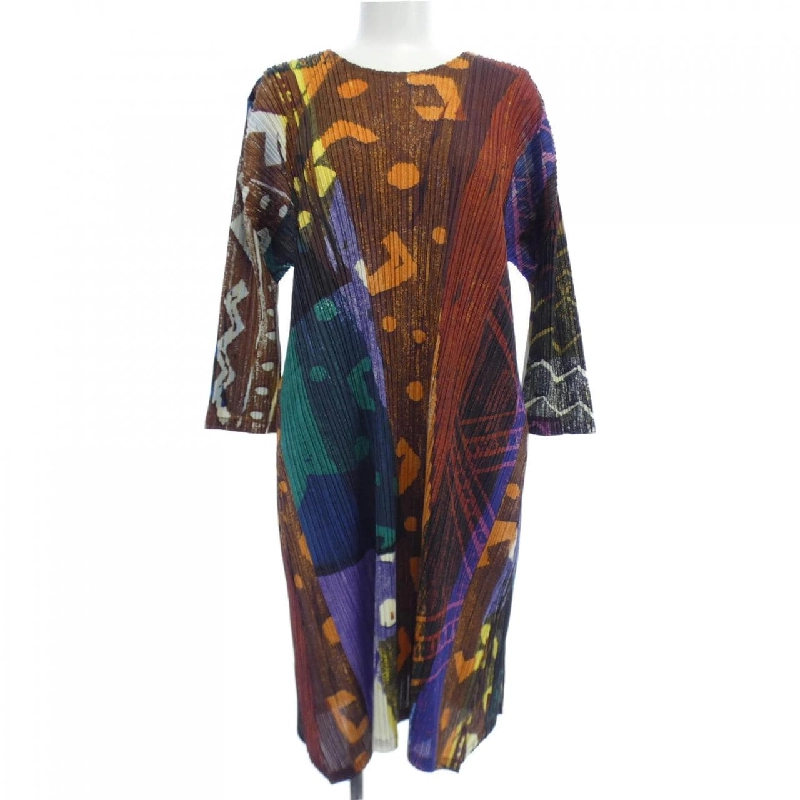 【Mã giảm giá】Đầm PLEATS PLEASE 650285