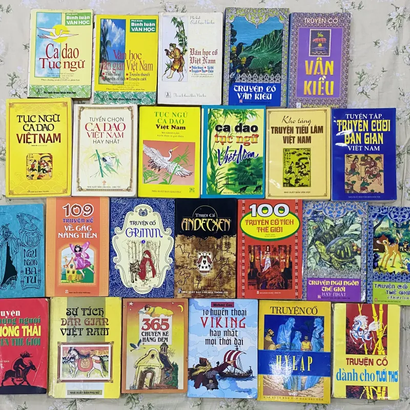 Combo truyện cổ tích dân gian, ca dao tục ngữ 1031334
