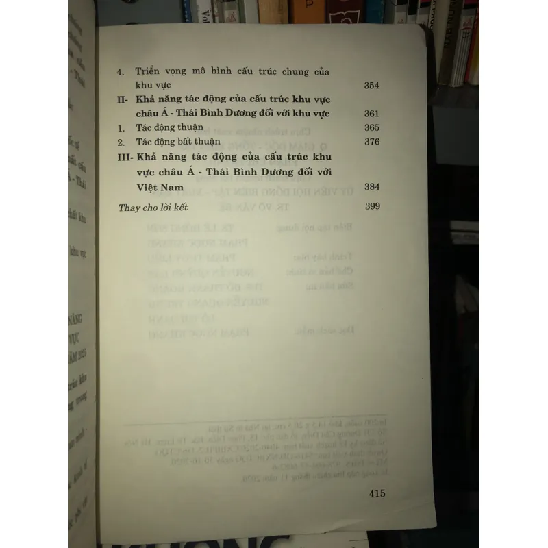 Cấu trúc khu vực châu Á - Thái Bình Dương lý luận và thực tiễn - Hoàng Khắc Nam 697276