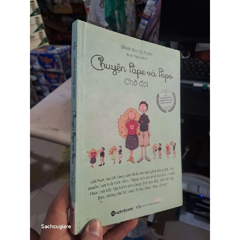 Chuyện Pape Và Popo - Chờ Đợi - Shim Seung Hyun 2016 mới 90% Văn học nước ngoài HCM1004 1007650