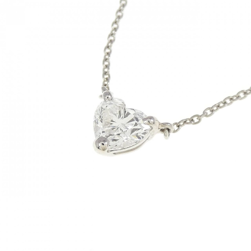 Dây chuyền kim cương PT900/PT850 0.535CT F SI2 hình trái tim - Hàng hiệu Chính hãng 875068