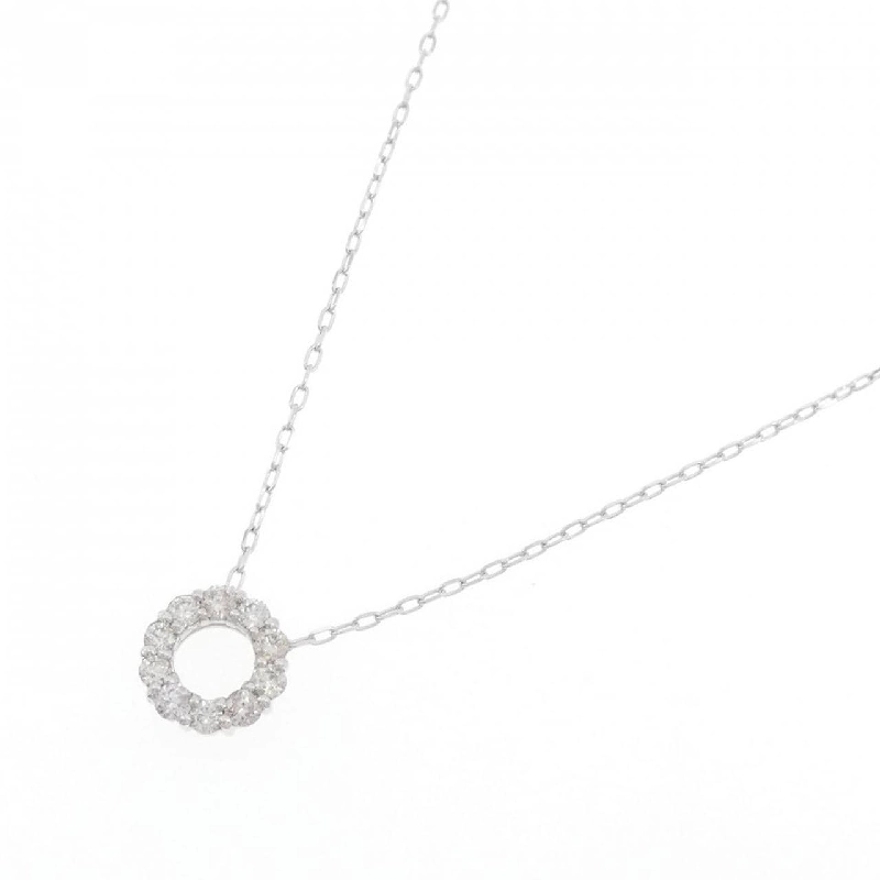 K18WG Dây chuyền kim cương 0.30CT - Hàng hiệu Chính hãng 861173