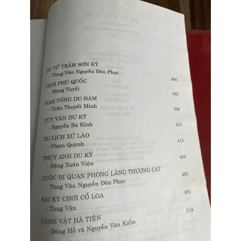 DU KÝ VIỆT NAM TẠP CHÍ NAM PHONG 1917 - 1934 - Phạm Quỳnh  750482