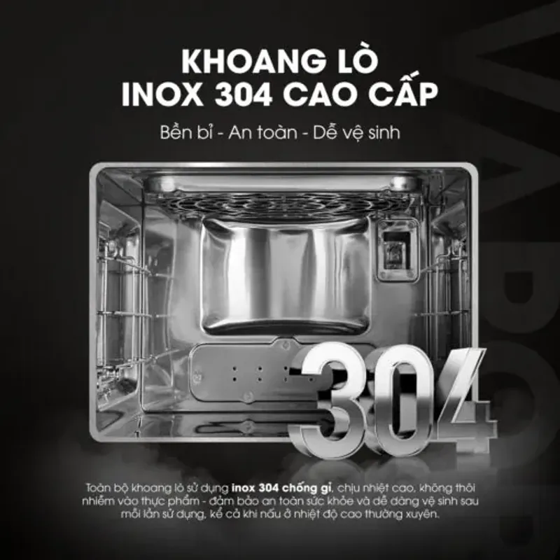 Nồi chiên hơi nước Kalite Vapor 4in1, 8 chế độ nấu tự động 933278