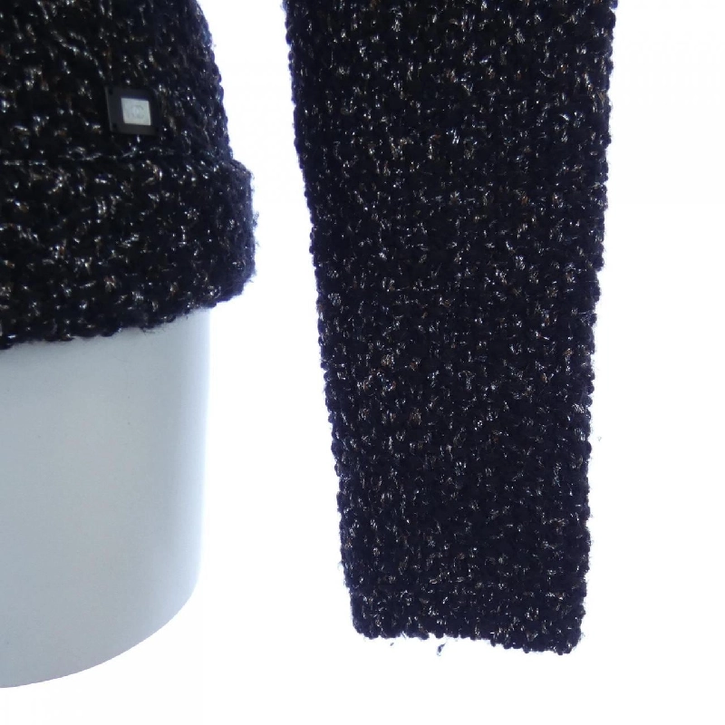 【Mã giảm giá】【Cổ điển】Áo khoác không cổ CHANEL 640937