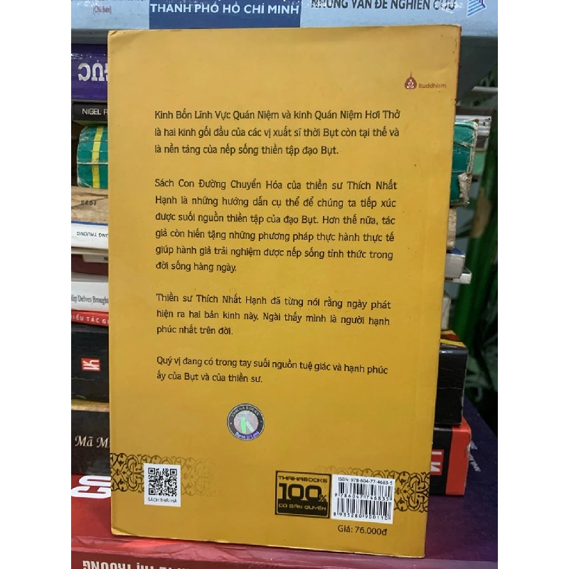 Con đường chuyển hoá -Thích nhất hạnh 756177