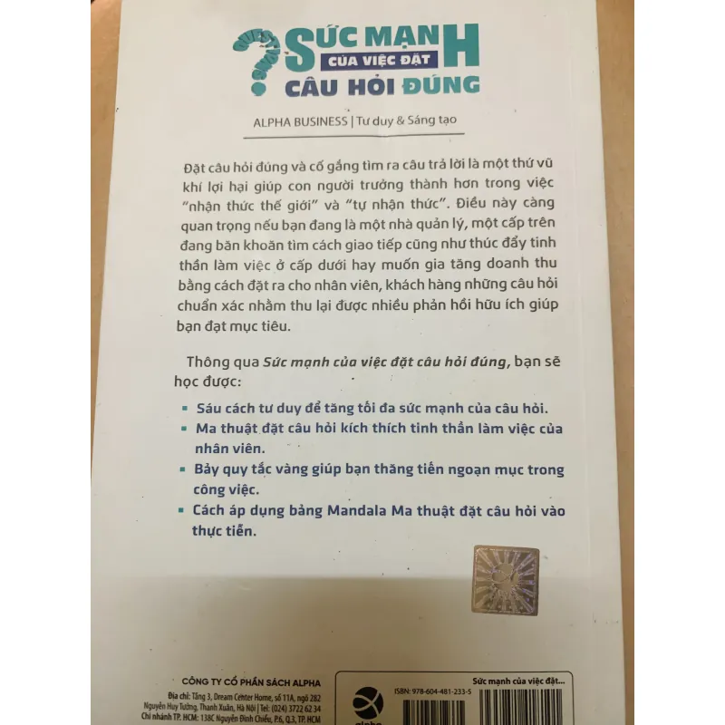 Sức mạnh của việc đặt câu hỏi đúng 749062