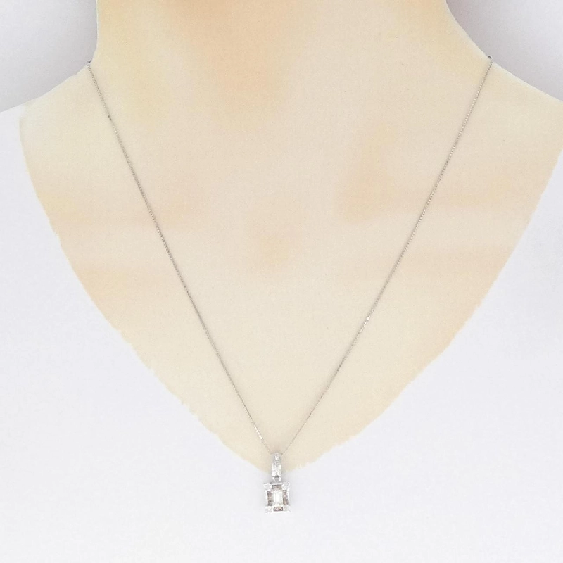 Dây chuyền kim cương K18WG 0.335CT - Hàng hiệu Chính hãng 863390