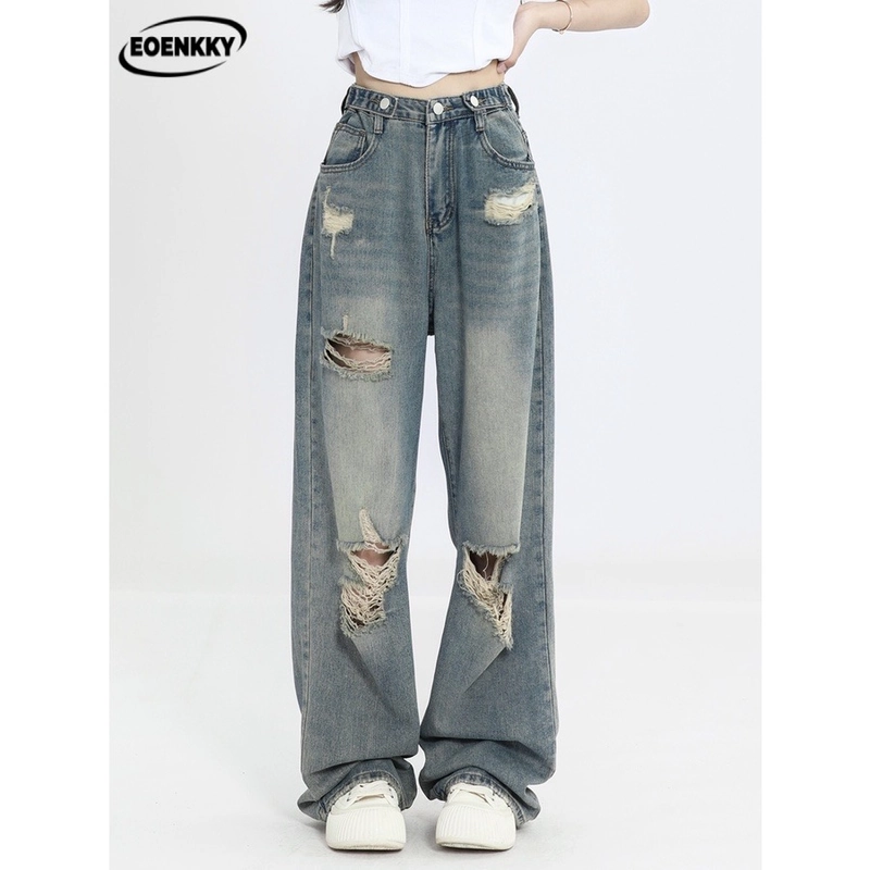 Quần jeans dáng rộng 387373