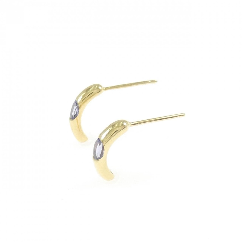 K18YG Tanzanite Bông tai - Hàng hiệu Chính hãng 871016