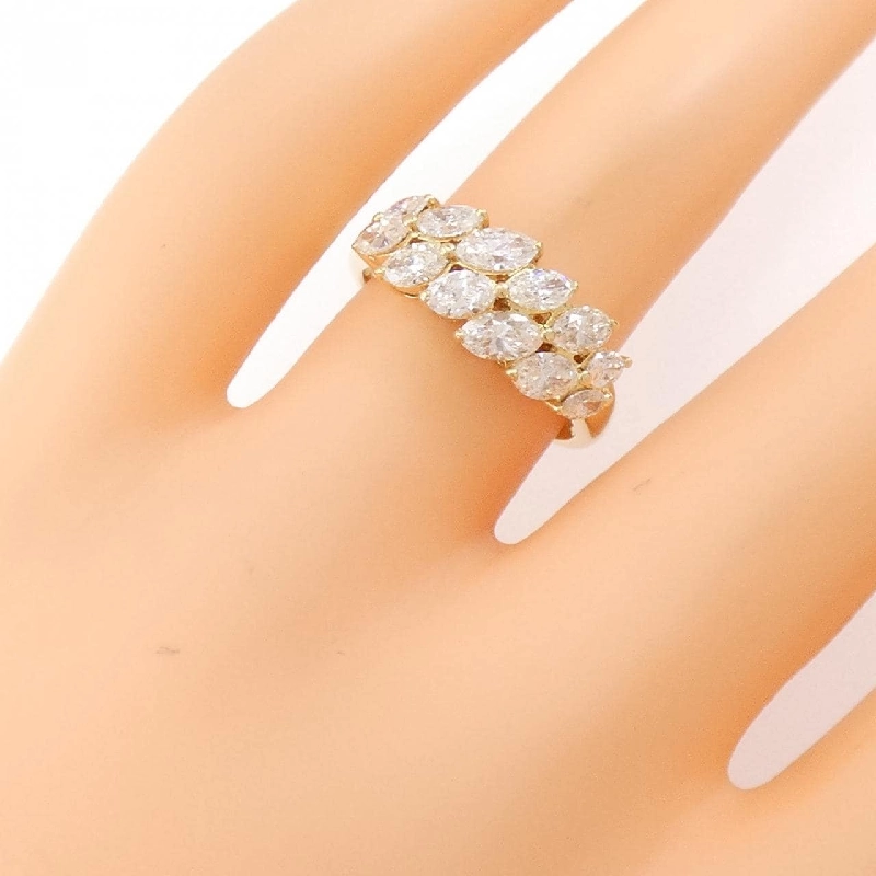 Nhẫn kim cương K18YG 1.40CT 672971