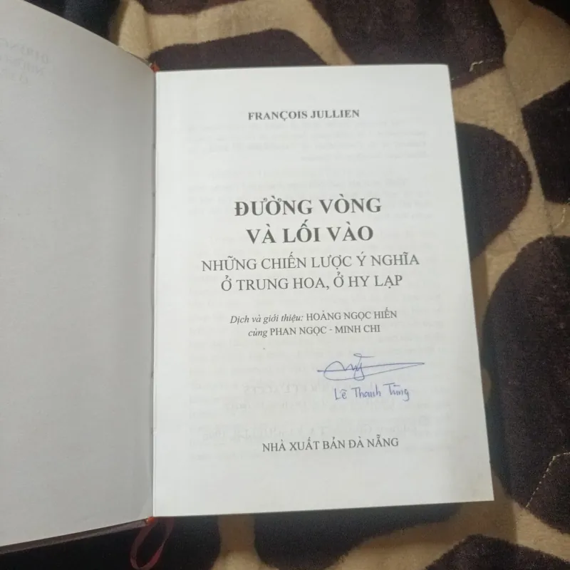 Đường Vòng Và Lối Vào- Francois Jullien 757367