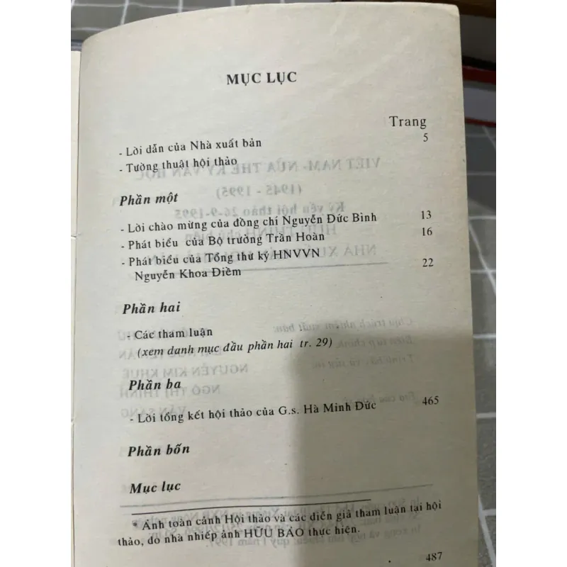 VIỆT NAM NỬA THẾ KỶ VĂN HỌC TỪ 1945 ĐẾN 1995 556897