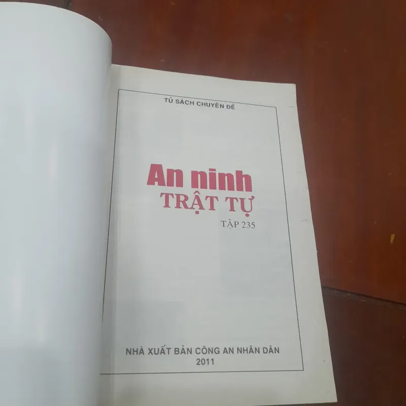 AN NINH TRẬT TỰ tập 235 705021