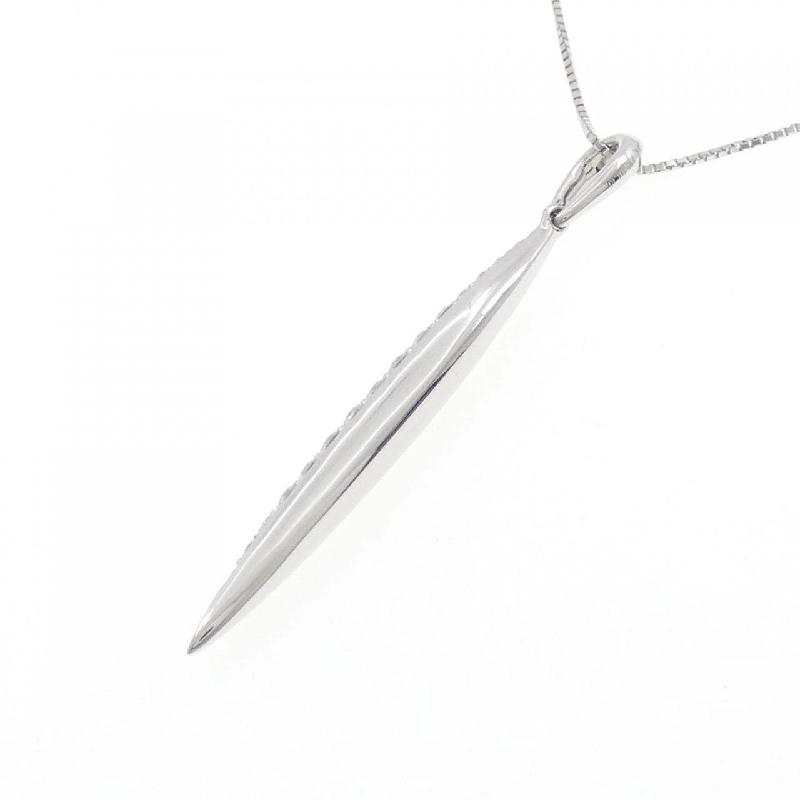 750WG/K18WG Pave Diamond Necklace 1.10CT - Hàng hiệu Authentic 866599