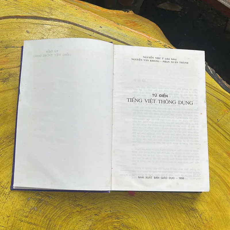 TỪ ĐIỂN TIẾNG VIỆT THÔNG DỤNG- NGUYỄN NHƯ Ý CHỦ BIÊN 697865