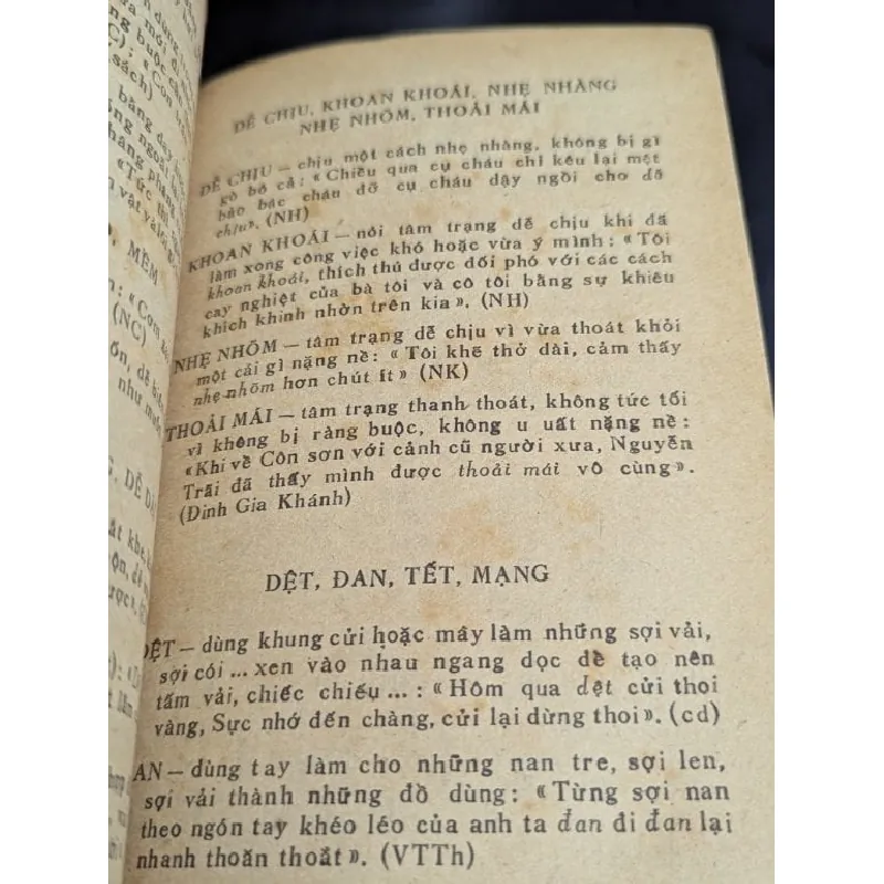 Từ đồng nghĩa tiếng việt - Nguyễn Văn Tu 592527