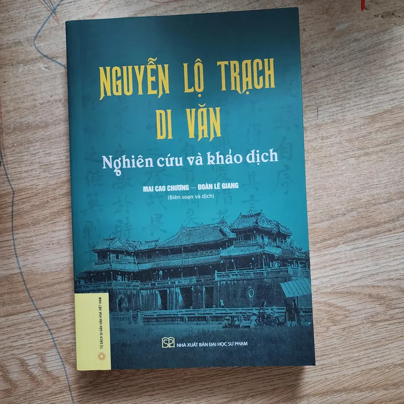 Nguyễn Lộ Trạch điều trần và thơ văn | Mai cao chương. Đoàn lê giang dịch 724033