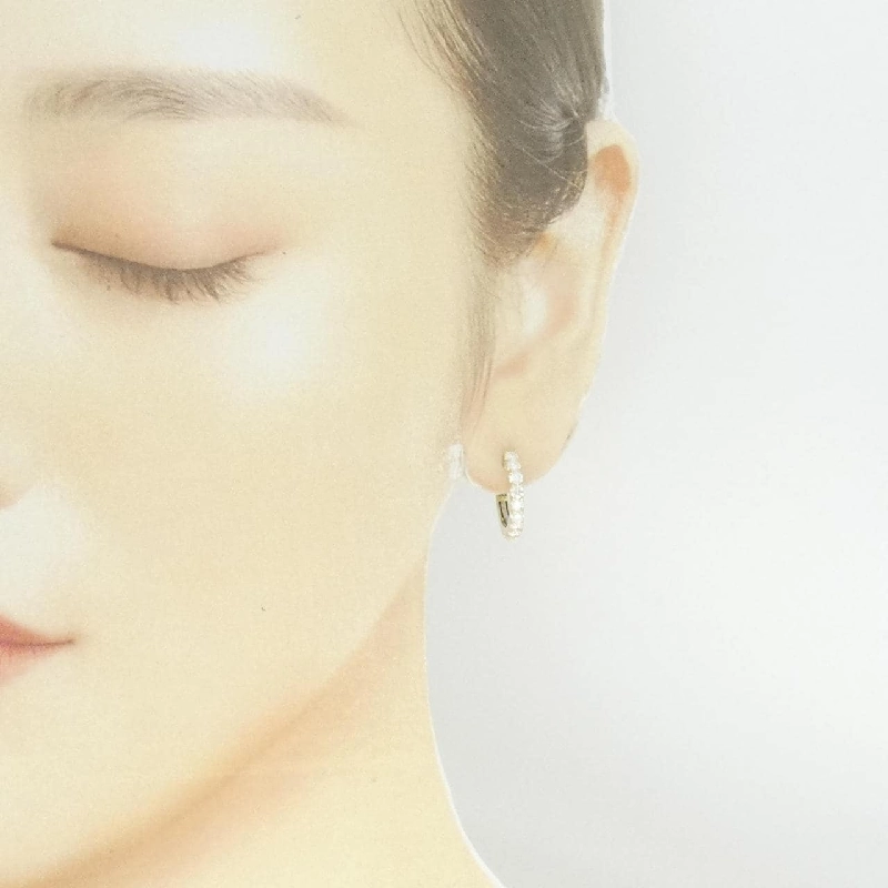 K18YG Bông tai kim cương hình vòng 1.002CT - Hàng hiệu Chính hãng 871958