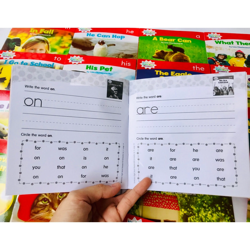 Bộ sách Nonfiction sight word readers 4 levels 466267