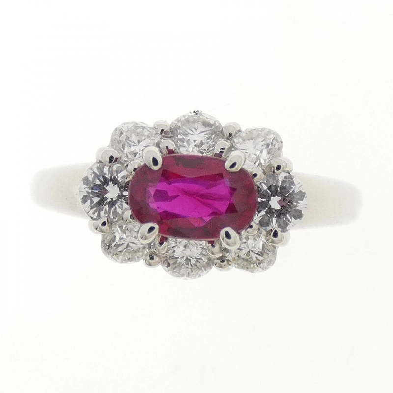 Nhẫn Ruby PT900 0.64CT - Hàng hiệu Chính hãng 853091