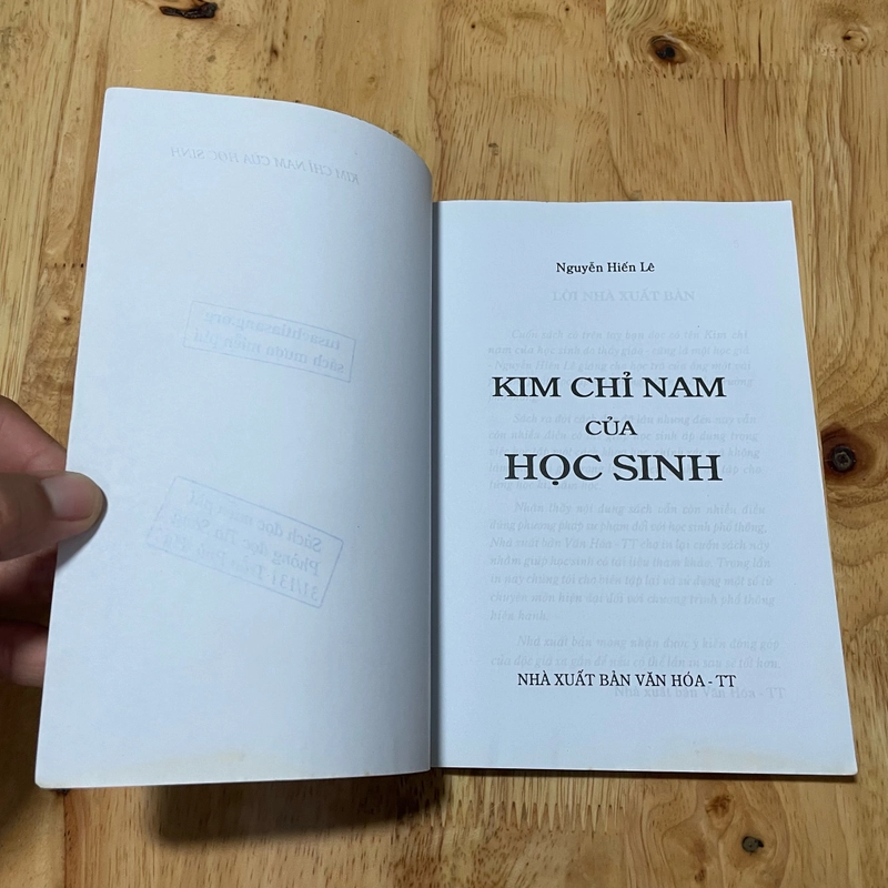 II Sách Kỹ Năng: Kim Chỉ Nam Của Học Sinh - Nguyễn Hiến Lê - 2014 473466