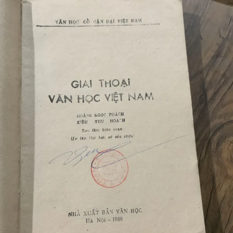 Giai thoại văn học Việt Nam, Hoàng Ngọc Phách  1027659