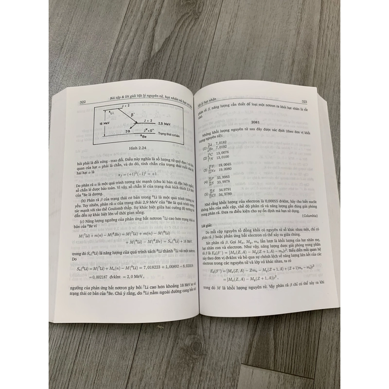 Bào tập và lời giải vật lý nguyên tử, hạt nhân và các hạt cơ bản. 999 463765
