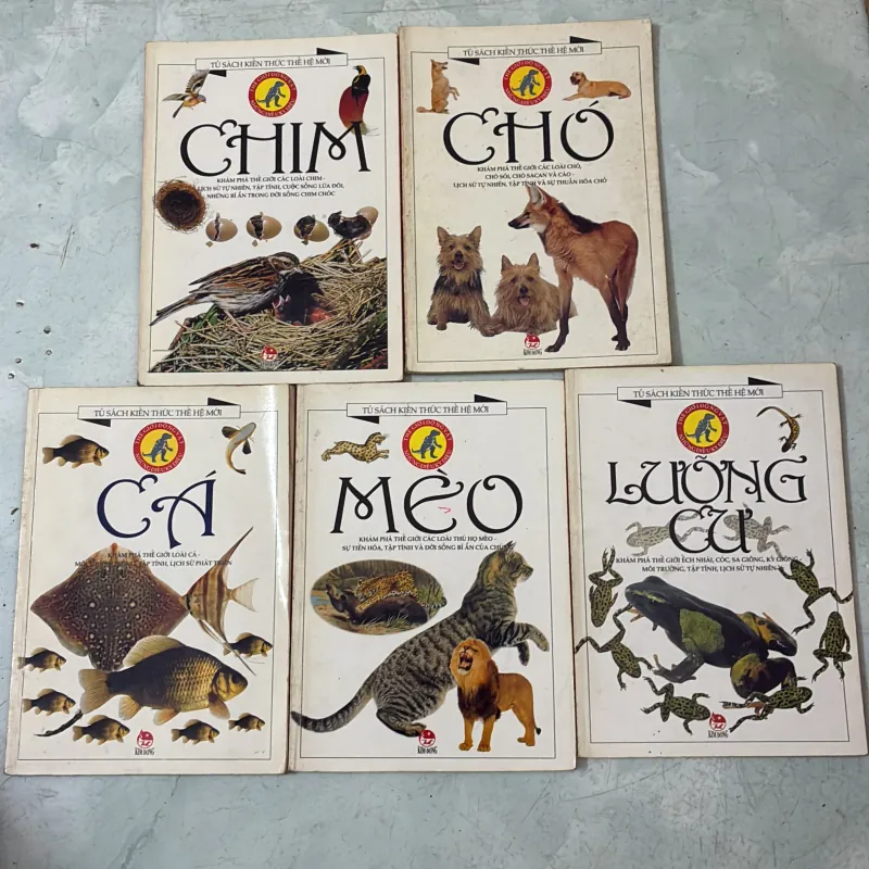 Tủ sách kiến thức thế giới động vật (5 cuốn) 1043048