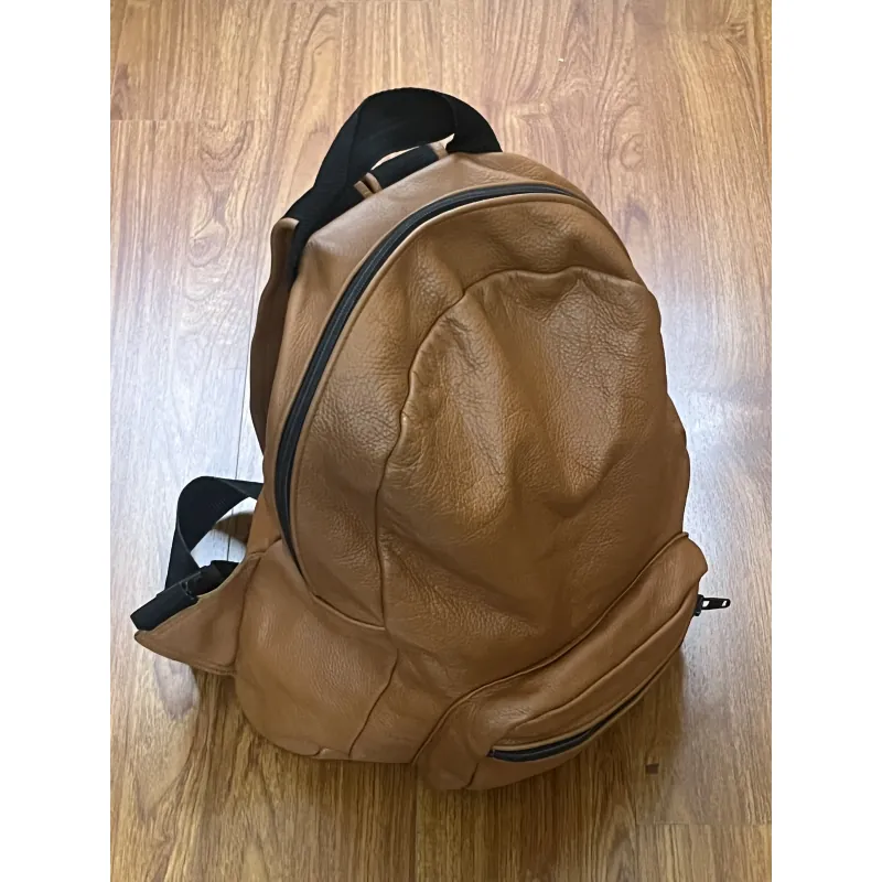 Balo nam 30x46x15 da thật 2hand 992646