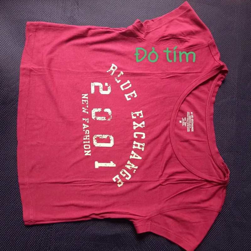 Áo cotton/ phông, cỡ M, sản phẩm của The Blue.  1021034