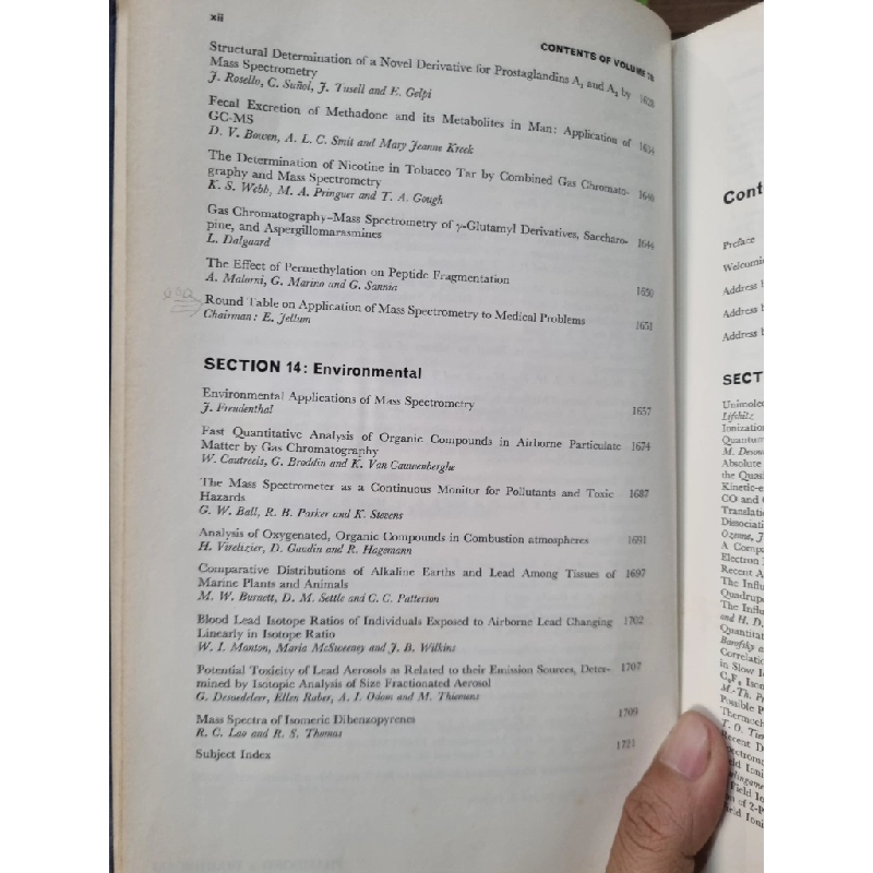 Advances in Mass Spectrometry (Volume 7B) - Edited by N. R. Daly 448814