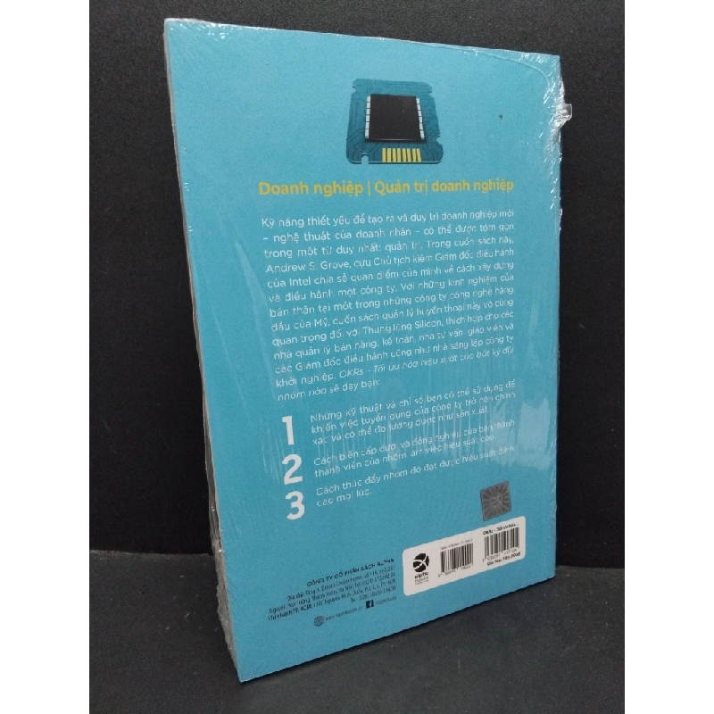 OKRs Tối ưu hóa hiệu suất của bất kỳ đội nhóm nào Andrew S.Grove mới 100% HCM.ASB2410 341120