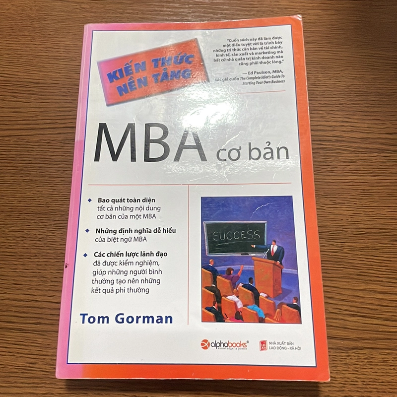 MBA cơ bản Tom Gorman 357017