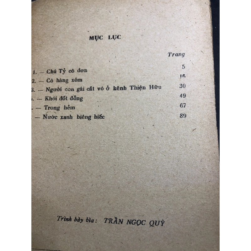 Nước Xanh Biêng Biếc mới 50% ố vàng nặng, tróc gáy nhẹ 1986 Nguyễn Khoa Đăng HPB0906 SÁCH VĂN HỌC 914870