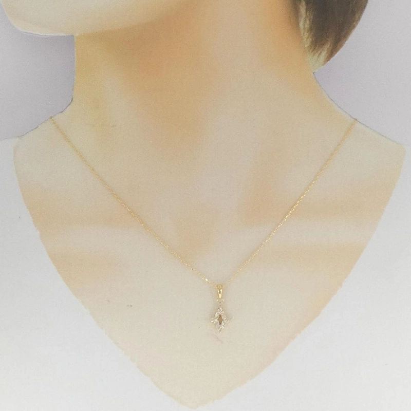 K18YG Dây chuyền kim cương 0.25CT - Hàng hiệu Chính hãng 862270