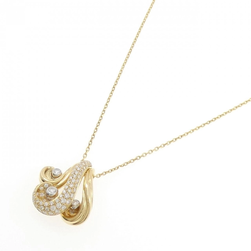 Dây chuyền kim cương 750YG/750WG/K18 1.15CT - Hàng hiệu Authentic 845550