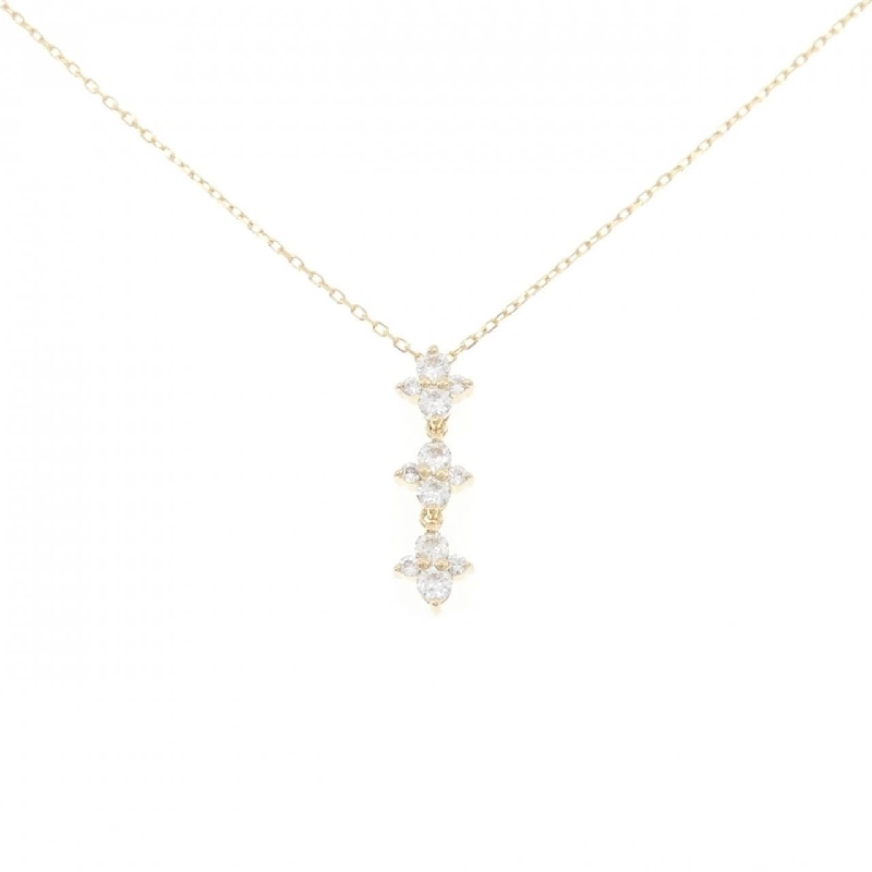 Dây chuyền kim cương K18YG 0.41CT - Hàng hiệu Chính hãng 861255