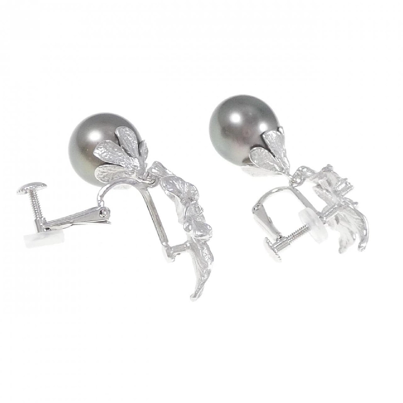 K14WG Bông tai ngọc trai đen 10.5mm - Hàng hiệu Chính hãng 874554