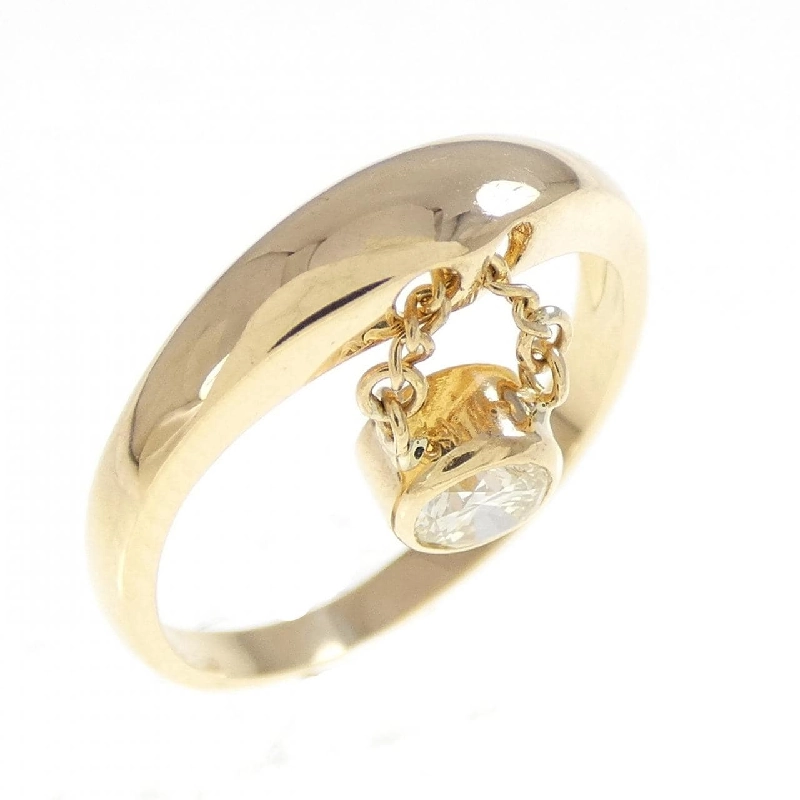 Nhẫn kim cương K18YG 0.21CT 665485