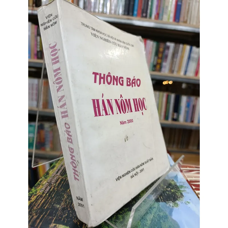 THÔNG BÁO HÁN NÔM HỌC NĂM 2000 572618