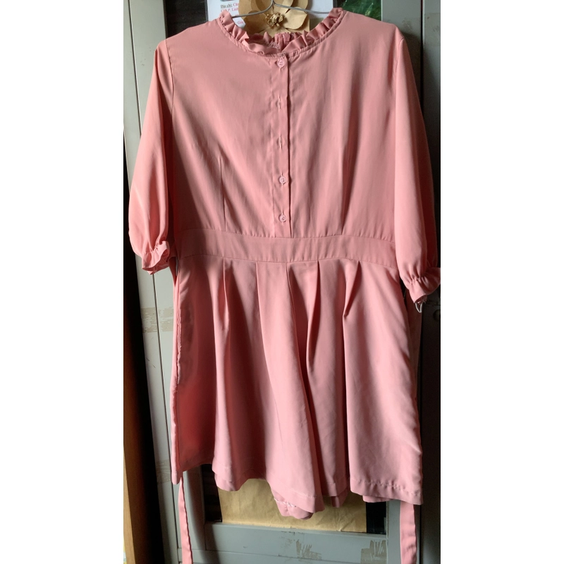 Jumpsuit màu hồng gạch ngọt ngào 478283