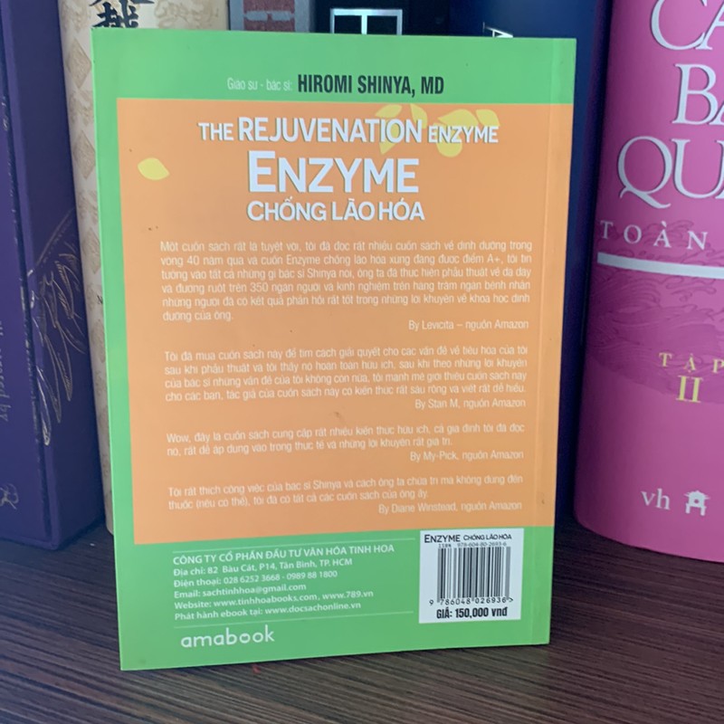 Sách Y Học: Enzyme chống lão hoá- sách mới 90% 149241