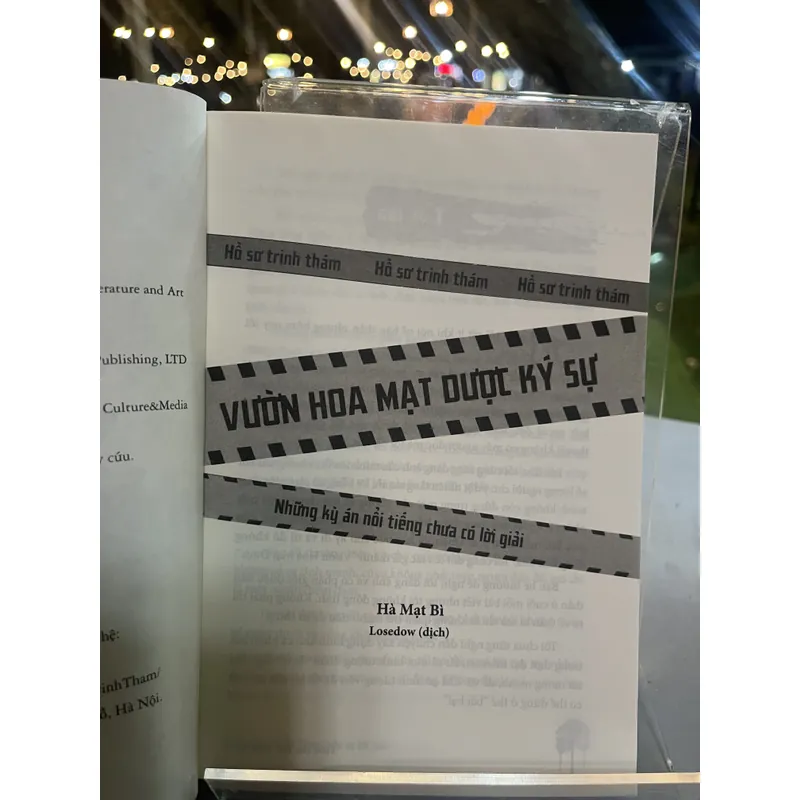 VƯỜN HOA MẠT DƯỢC KÝ SỰ - HÀ MẠT BÌ 734747