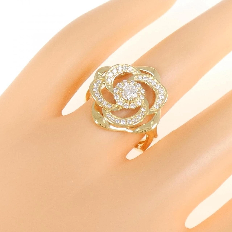 Nhẫn kim cương K18YG hồng 0.218CT 670202