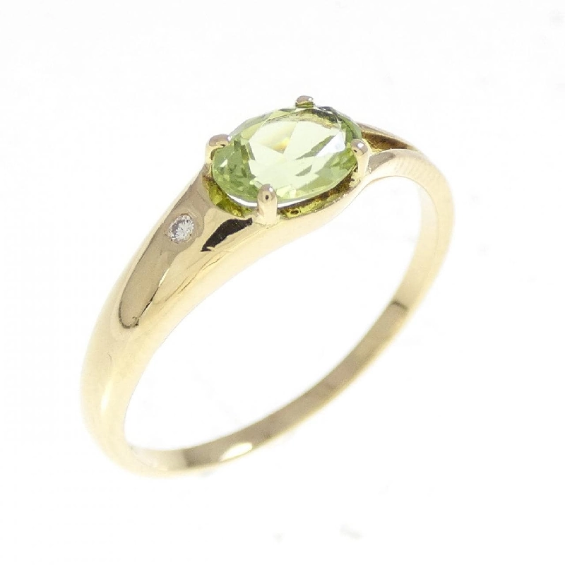 Nhẫn Peridot K18YG - Hàng hiệu Chính hãng 850057